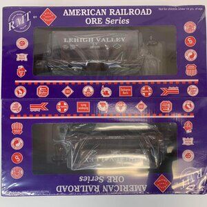O Scale RMT Set Of 2 Pcs 70 Ton Ore Car Train W/ Load Lehigh Valley #167103